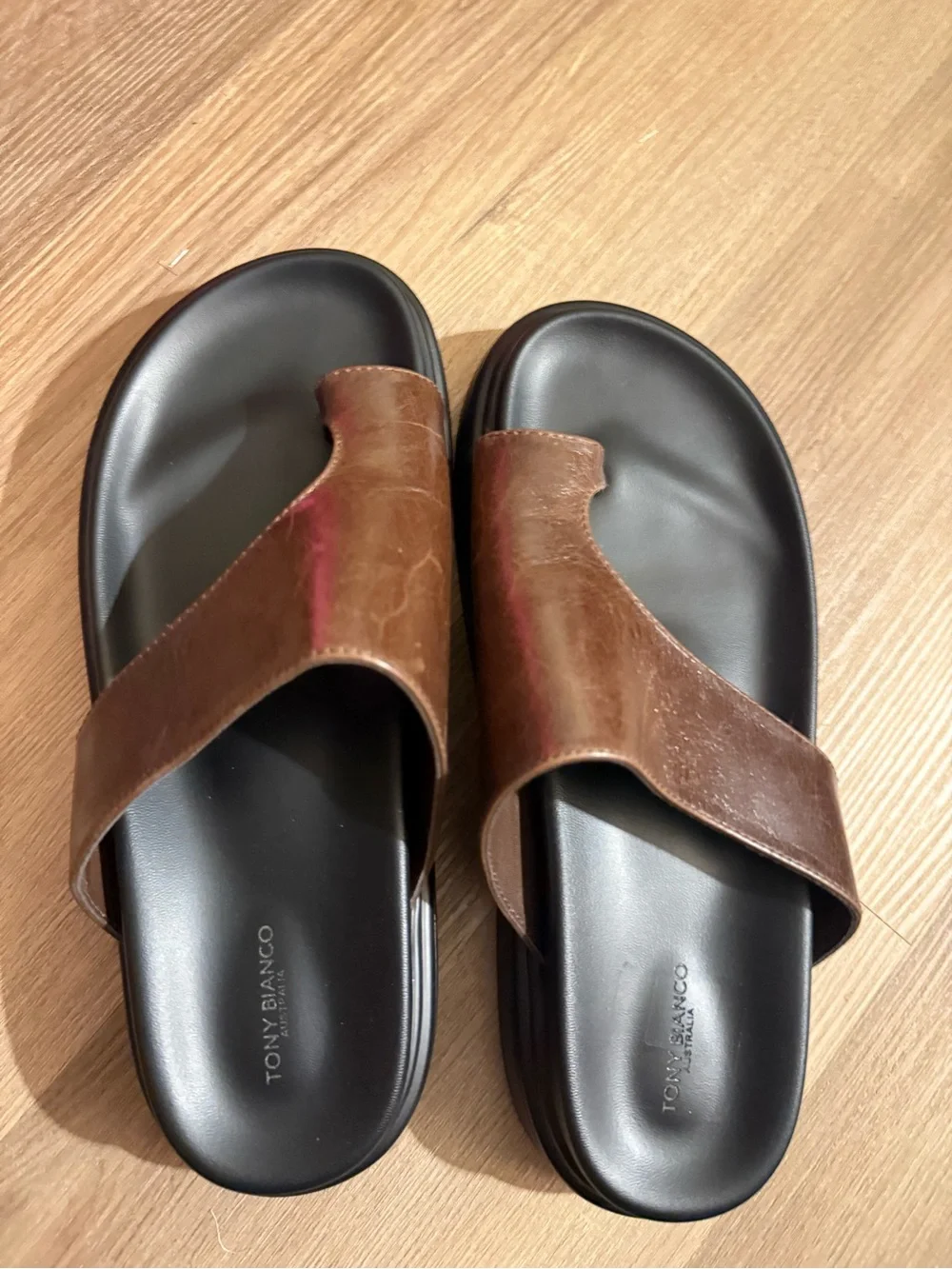 Tony Bianco Jazzy Toe Loop Slip-On Sandals Sole